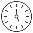 Time quarter past icon