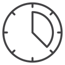 Timelapse Black Outline icon