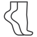 Tiptoe feet 2 icon