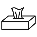 Tissue box icon