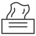 Tissue box icon