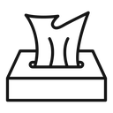 Tissue box icon