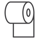 Toilet paper icon