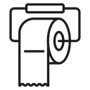 Toilet paper roll 2 icon