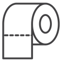 Toilet paper roll 3 icon