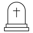 Tombstone Cross icon