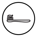 Tooth brush icon