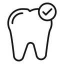 Tooth check icon