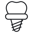 Tooth implant 2 icon