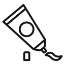 Toothpaste tube icon