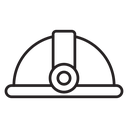 Torch helmet icon