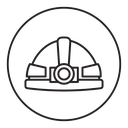Torch helmet icon