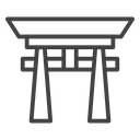 Torii gate icon