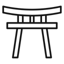 Torii gate icon