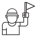Tour guide icon