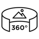Tour virtual 3 icon