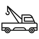Tow truck icon