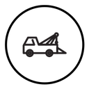 Tow truck icon