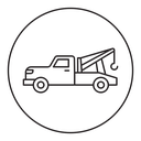Tow truck icon