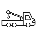 Tow truck 2 icon