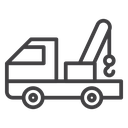 Tow truck icon