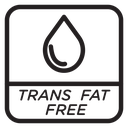Trans fat free icon