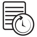 Transaction history icon