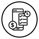 Transaction History Phone Checklist icon