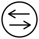 Transfer arrows icon