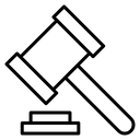 Trial hammer icon
