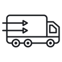 Truck arrow 3 icon