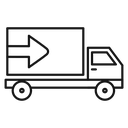 Truck arrow 4 icon