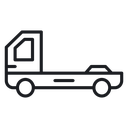 Truck container empty 3 icon