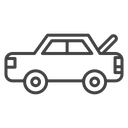 Trunk open icon