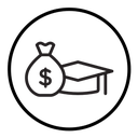 Tuition fee icon