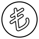 Turkish lira icon