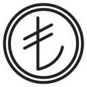 Turkish lira icon
