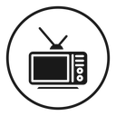 Tv retro icon