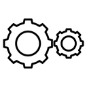 Two Meshing Gears icon