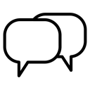 Two Speech Bubbles icon