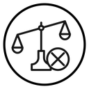Unfair Black Outline icon