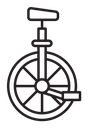 Unicycle icon