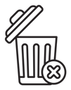 Uninstall icon