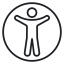 Universal access 3 icon