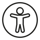 Universal access icon