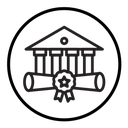 University, college degree icon
