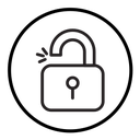Unlock icon