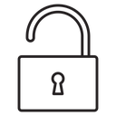 Unlock icon
