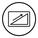 Uphill icon