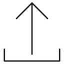 Upload arrow icon